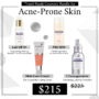 Travel kit for acne-prone skin